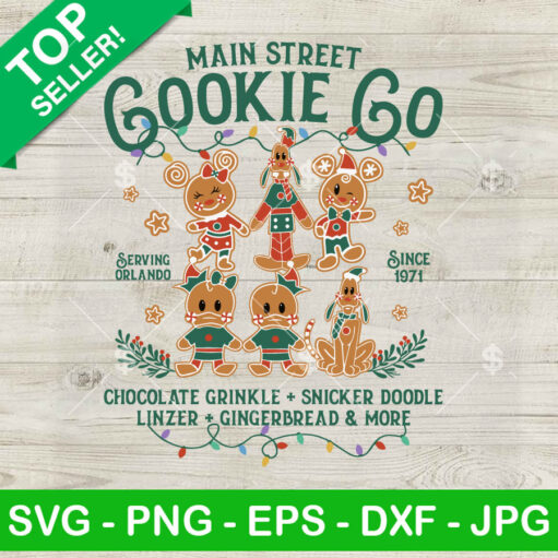 Disney Main Street Cookie Co Svg