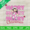 Disney Lilo Merry Christmas SVG