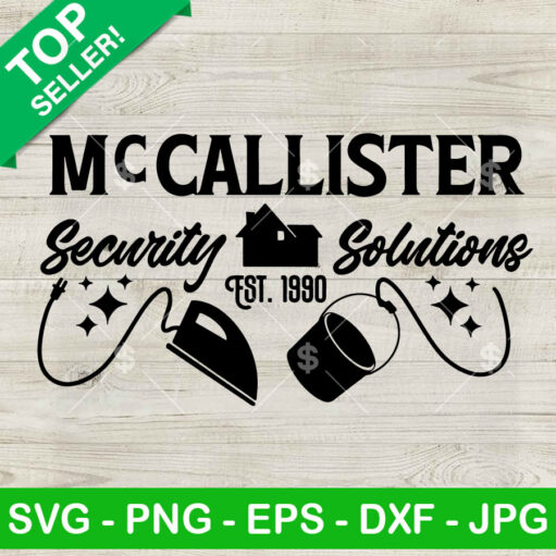 Mccallister Security Solution Svg