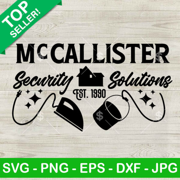 MCCallister Security Solution SVG, Home Alone Battle Plan SVG, Kevin McCallister SVG PNG DXF EPS