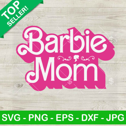 Barbie Mom Barbie Logo Svg