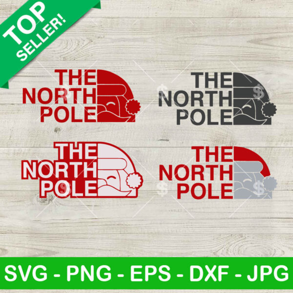 The North Pole Logo SVG