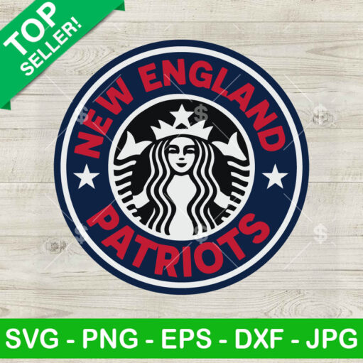 New England Patriots Starbucks Logo Svg