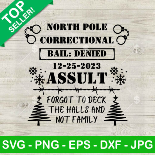 North Pole Correctional Assault SVG