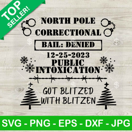 North Pole Correctional Bail Denied Public Intoxication Svg