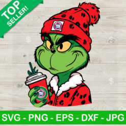 Bougie Leopard Grinch New York Giants SVG