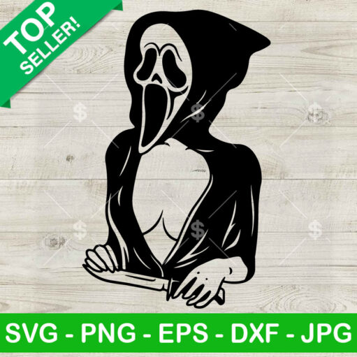 Funny Scream Ghostface SVG