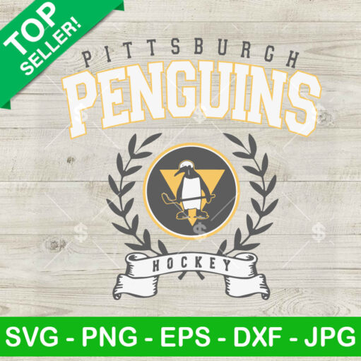 Pittsburgh Penguins Hockey Svg