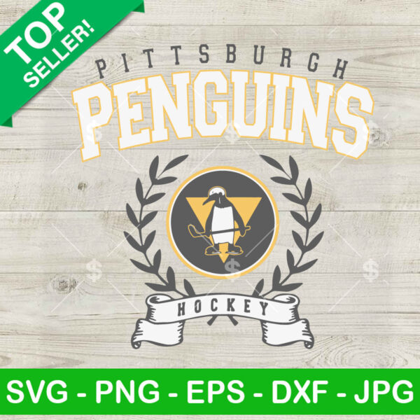 Pittsburgh Penguins Hockey SVG