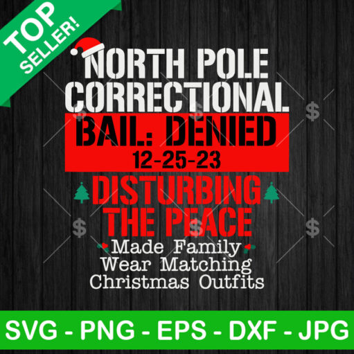 North Pole Correctional Bail Denied Svg