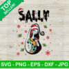 Sally Skellington Christmas Hat SVG