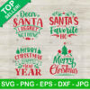 Santa Christmas Quotes SVG Bundle