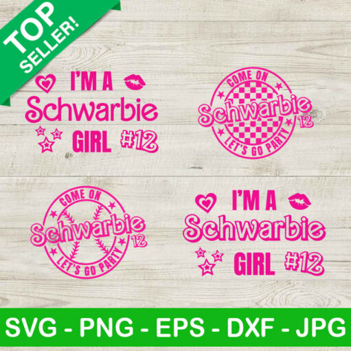 I'M A Schwarbie Girl Svg Bundle