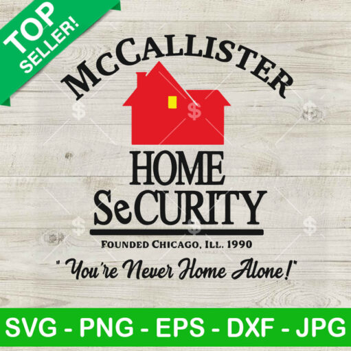 Mccallister Home Security Svg