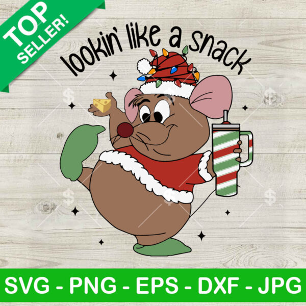 Gus Gus Cinderella Stanley Tumbler SVG