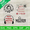 Not Today Vecna SVG Bundle