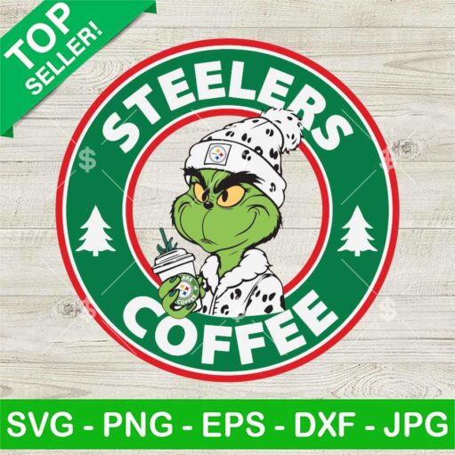 Seattle Pittsburgh Steelers Nfl Starbucks Coffee Svg