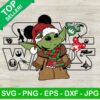 Baby Yoda Star Wars Merry Christmas SVG