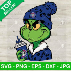 Leopard Grinch Buffalo Bills NFL SVG, Boujee Leopard Grinch NFL Team SVG, Grinch Coffee Christmas Football SVG PNG