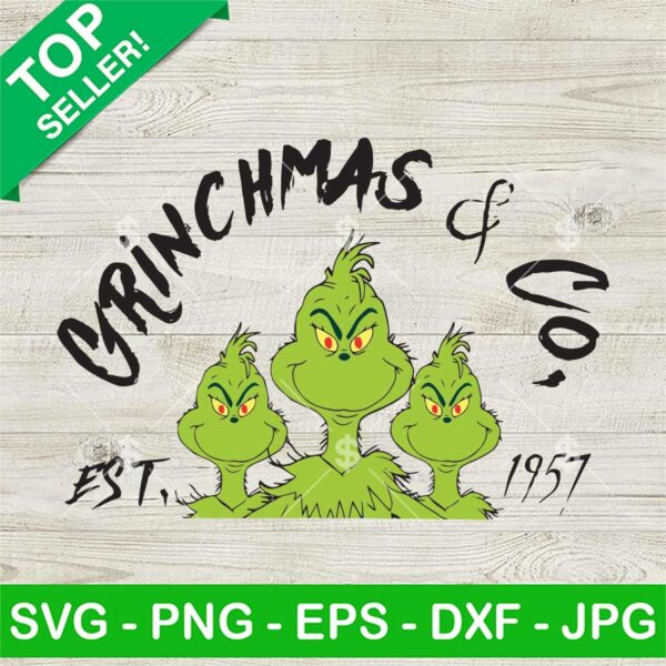Grinchmas And Co SVG