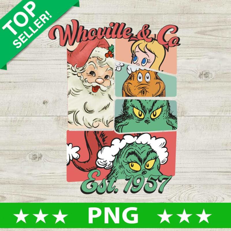 Whoville And Co Est 1957 PNG