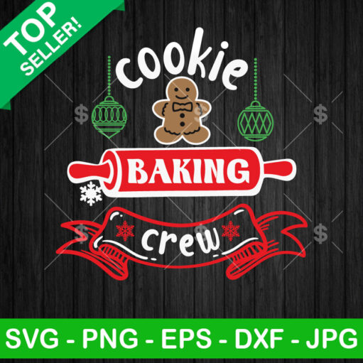 Cookie Baking Crew SVG