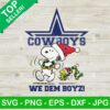 Snoopy Woodstock We Dem Boyz SVG