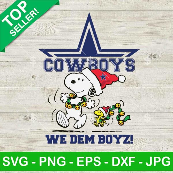 Snoopy Woodstock We Dem Boyz SVG