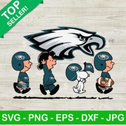 Snoopy The Peanuts Philadelphia Eagles SVG, Snoopy The Peanuts Friends SVG, NFL Football Team Logo SVG PNG DXF EPS