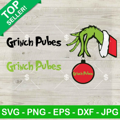 Grinch Pubes Svg