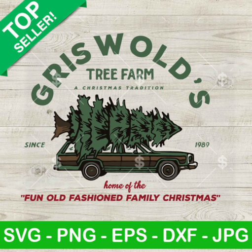 Grisworld's Tree Farm Christmas Tree SVG