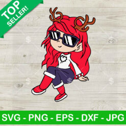 Baby Karol G Reindeer Christmas SVG