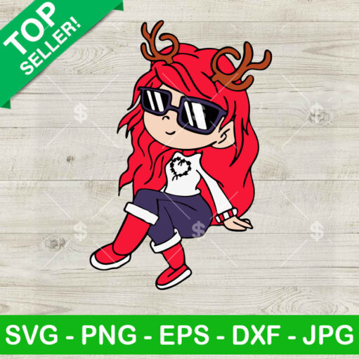 Baby Karol G Reindeer Christmas Svg