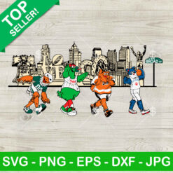 Philadelphia Philly Mascots It's A Philly Thing SVG