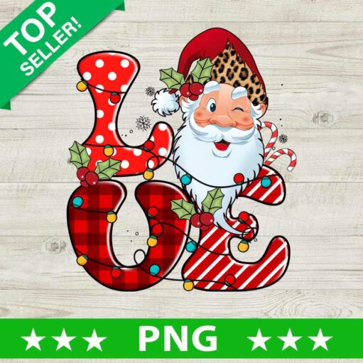 Love Santa Claus Faith PNG