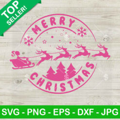 Merry christmas Barbie Santa claus SVG