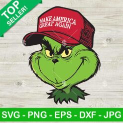 Grinch Make America Great Again SVG