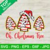 Kansas City Chiefs Oh Christmas Tree SVG