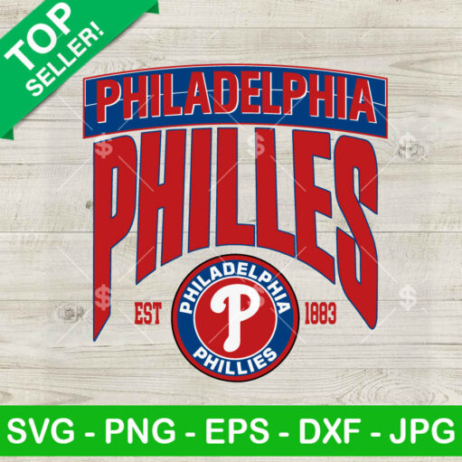 Philadelphia Phillies Baseball SVG