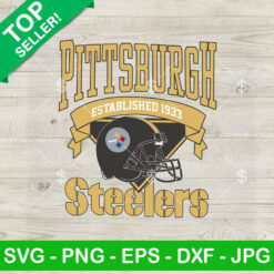 Pittsburgh Steelers Established 1933 SVG