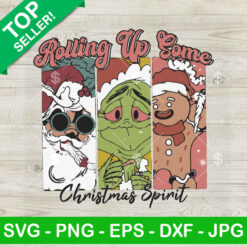 Rolling Up Some Christmas Spirit SVG
