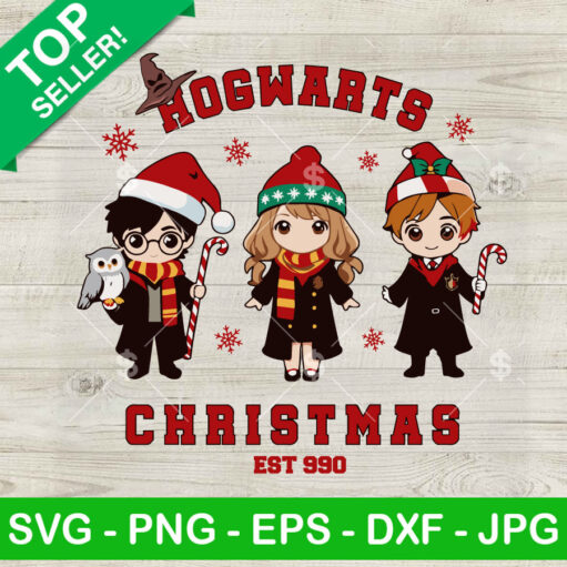 Hogwarts Christmas Svg