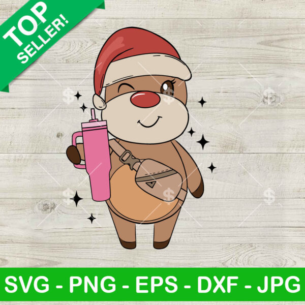 Boojee Reindeer Bag Christmas SVG