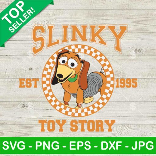 Slinky Toy Story Est 1995 SVG