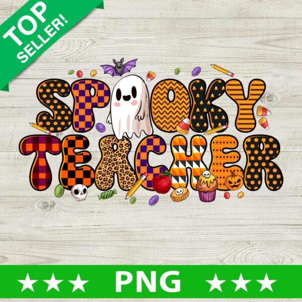 Spooky Teacher PNG