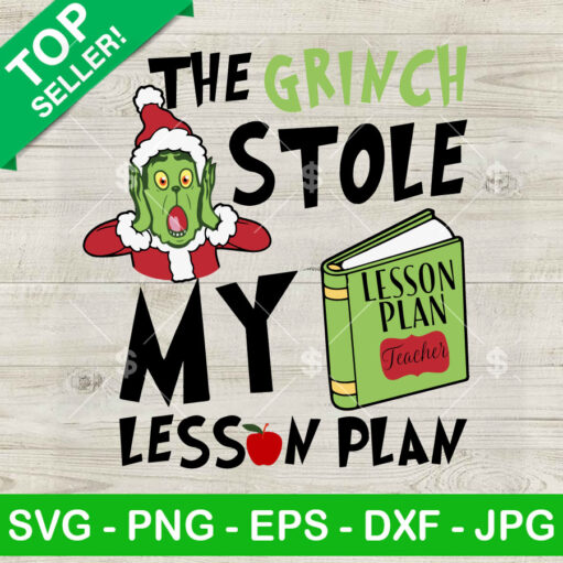 The Grinch Who Stole Lesson Plan Home Alone SVG