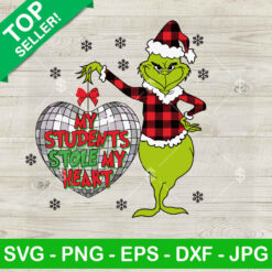 My Students Stole My Heart Disco Ball SVG