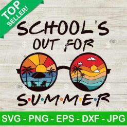 Vintage School's Out For Summer SVG