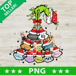 Christmas Grinch Hand And Taylor Album PNG