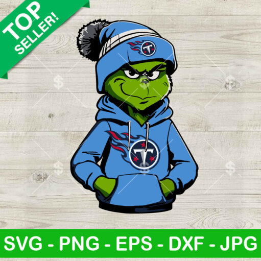 Grinch Tennessee Titans Hoodie PNG